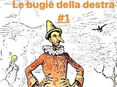 Le bugie della destra